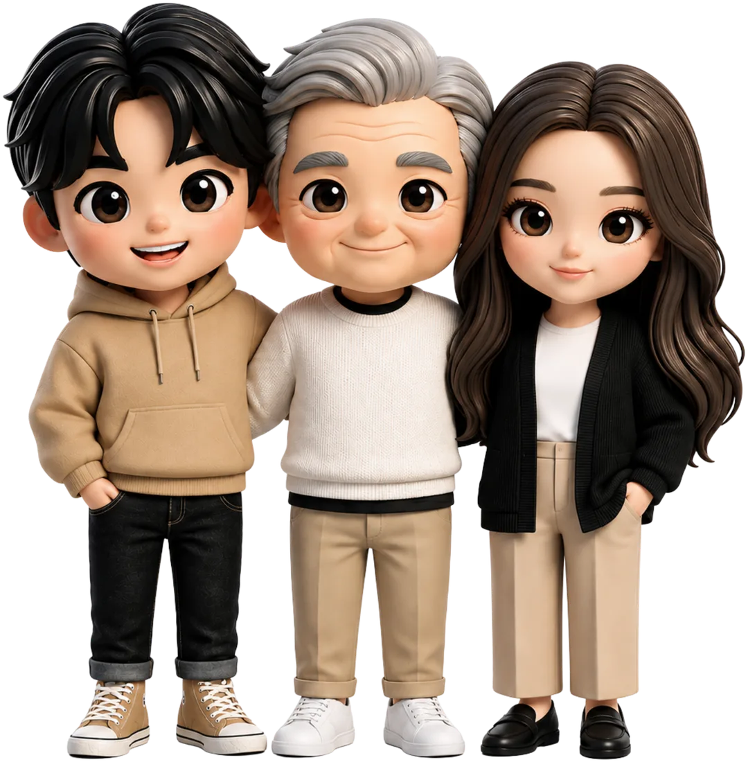 Render 3D — Trio